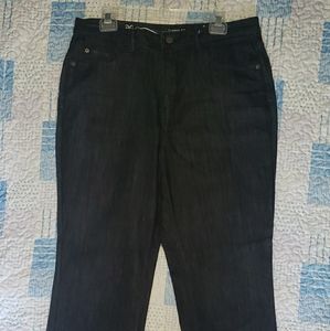 Dark wash jeans straight leg Coldwater Creek